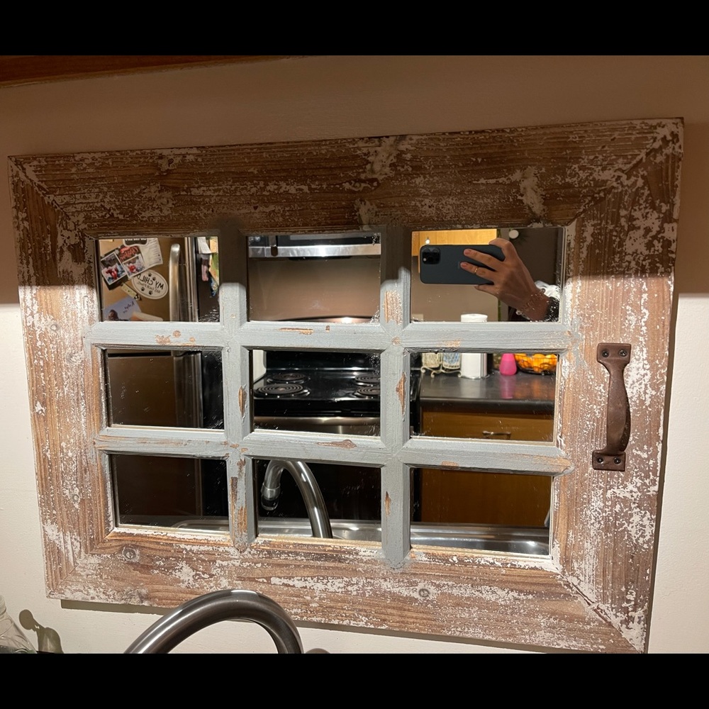 Mirrored wall hanging
